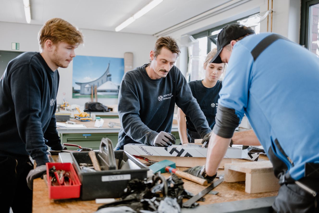 Handwerker Dachdecker Klempner Hero